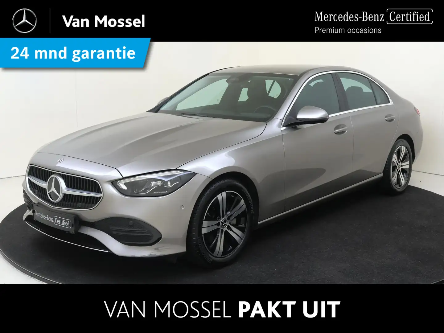 Mercedes-Benz C 180 Luxury Line /Winterpakket /CarPlay /Achteruitrijca Gris - 1