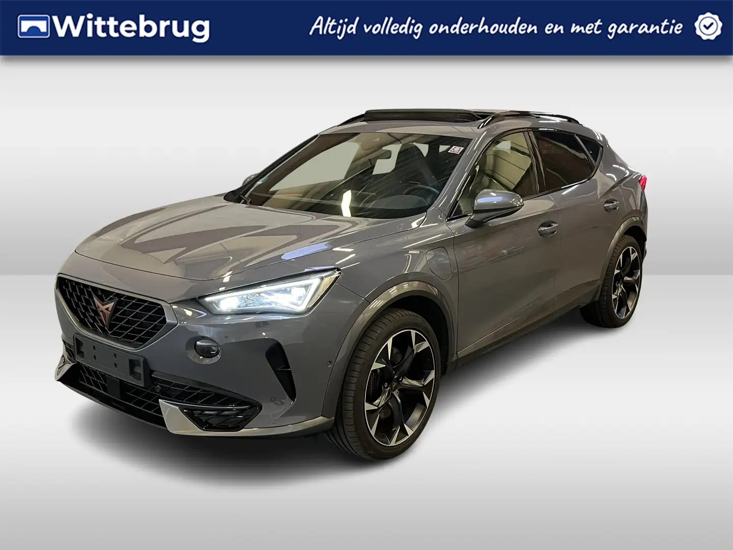 CUPRA Formentor 1.4 e-Hybrid Black Edition / AUTOMAAT/ PANO/ LEDER Gris - 1