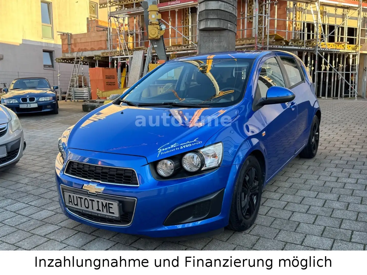 Chevrolet Aveo Schrägheck LT|Klima|TEMP.|TOP! Blau - 1