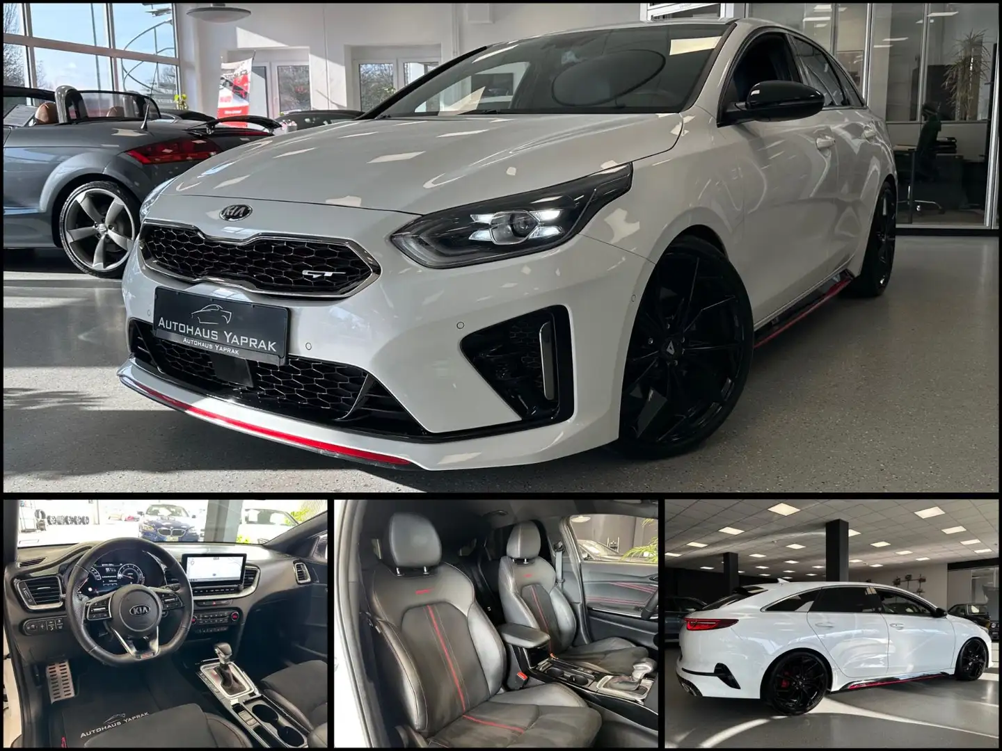 Kia ProCeed / pro_cee'd ProCeed GT|1.HD|ACC|19"|H&R|JBL|CarPlay|Kamera Blanc - 1