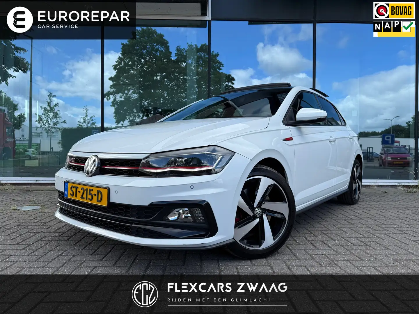 Volkswagen Polo GTI 2.0 TSI - Automaat- Navi - Virt.Cockpit- Panoramad Blanc - 1