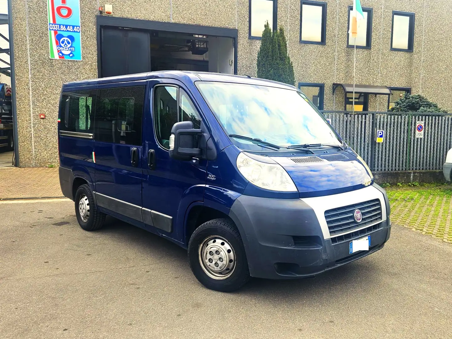 Fiat Ducato Combi 2.2 MJT anno 2008 Синий - 1