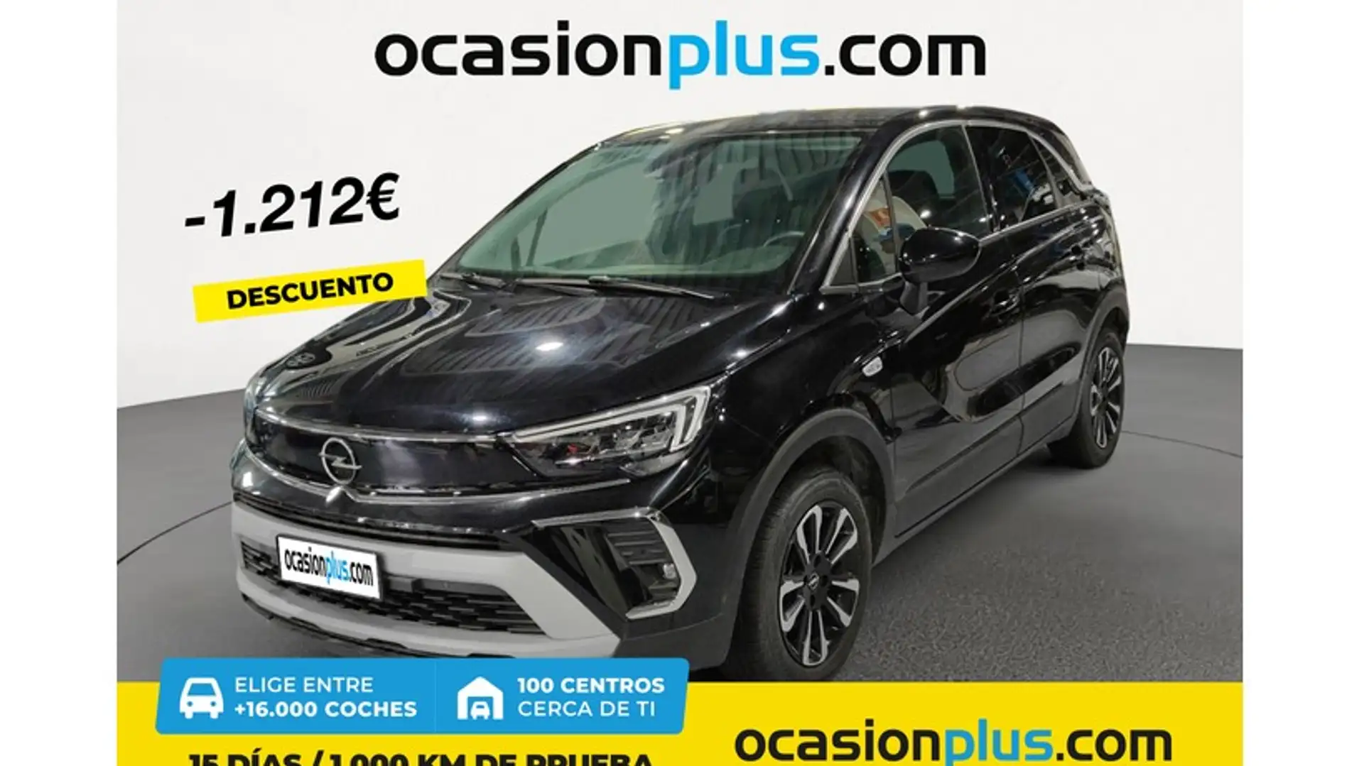Opel Crossland 1.2 S&S Elegance Pack 110 Schwarz - 1