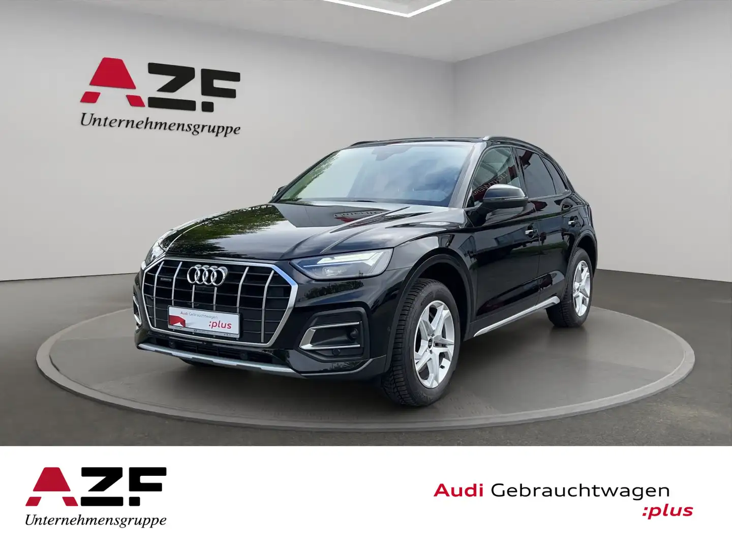 Audi Q5 50 TFSI e qu. S tronic advanced AHK+NAVI+LED+ Schwarz - 1