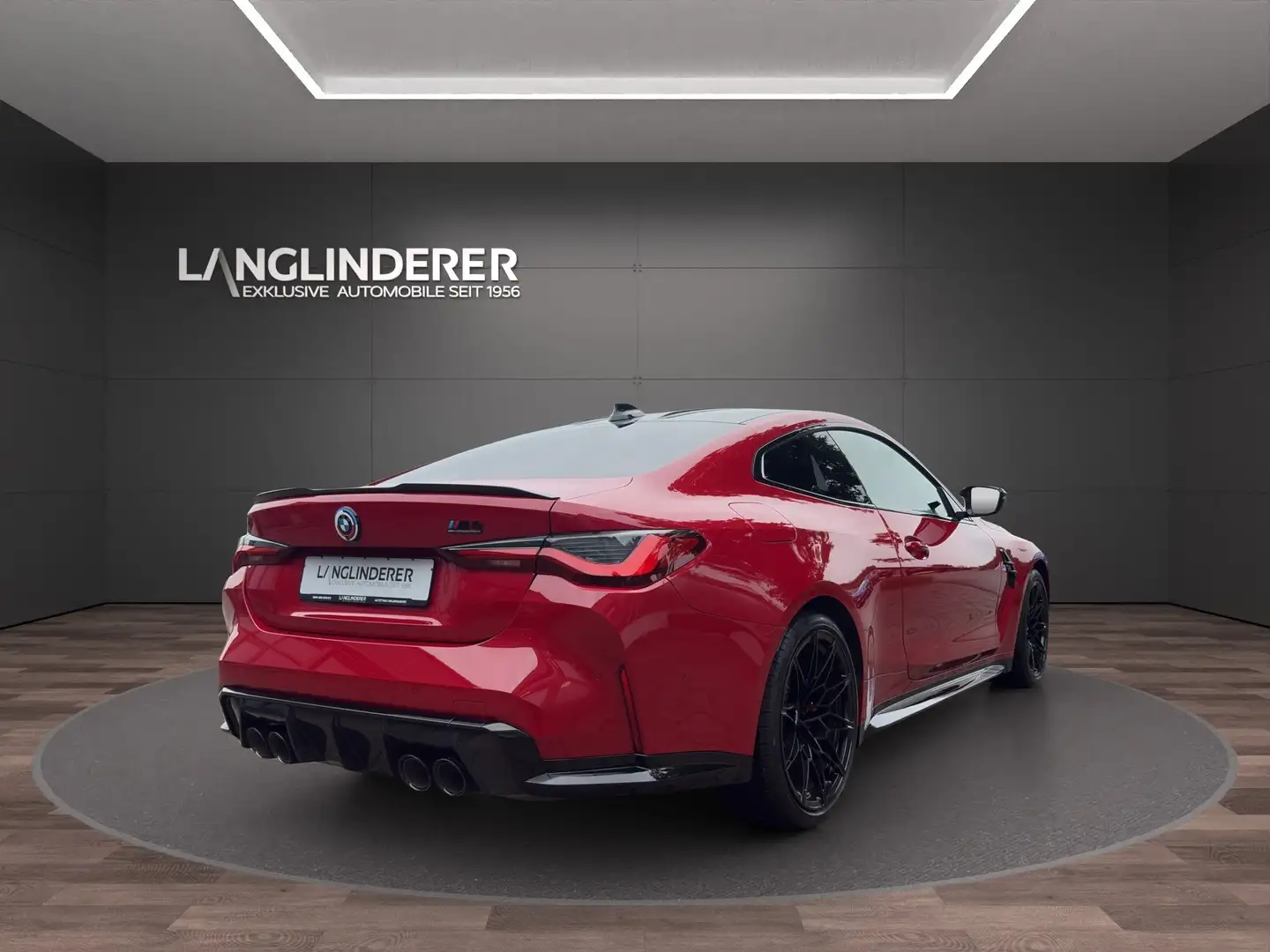 BMW M4 Competition Coupé A  MDriversPackage HUD DrivAssis Rouge - 2