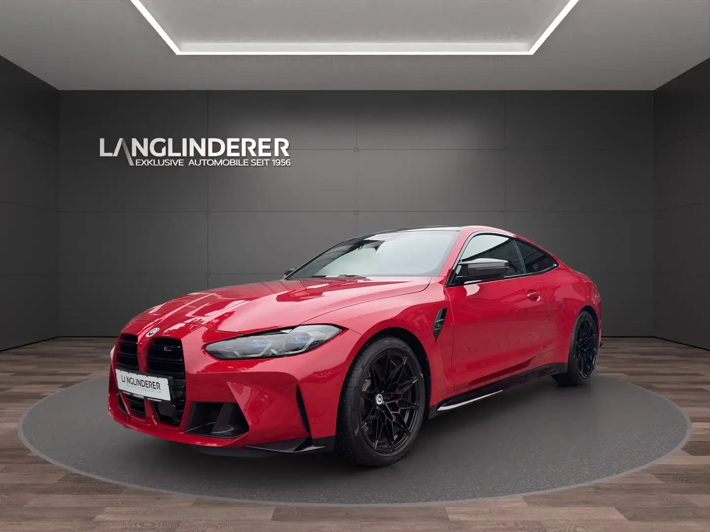 BMW M4 Competition Coupé A  MDriversPackage HUD DrivAssis Rouge - 1