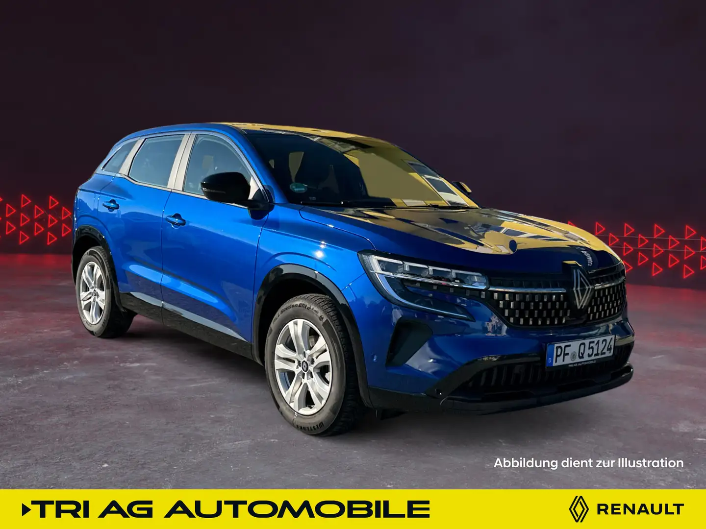 Renault Austral Evolution Mild Hybrid 160 Automatik Vord Blau - 1