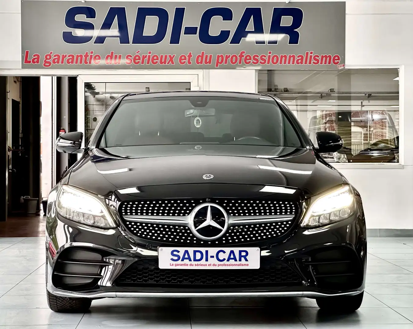 Mercedes-Benz C 200 C 200 d 160cv - AMG LINE EDITION (Face-Lift) Schwarz - 2