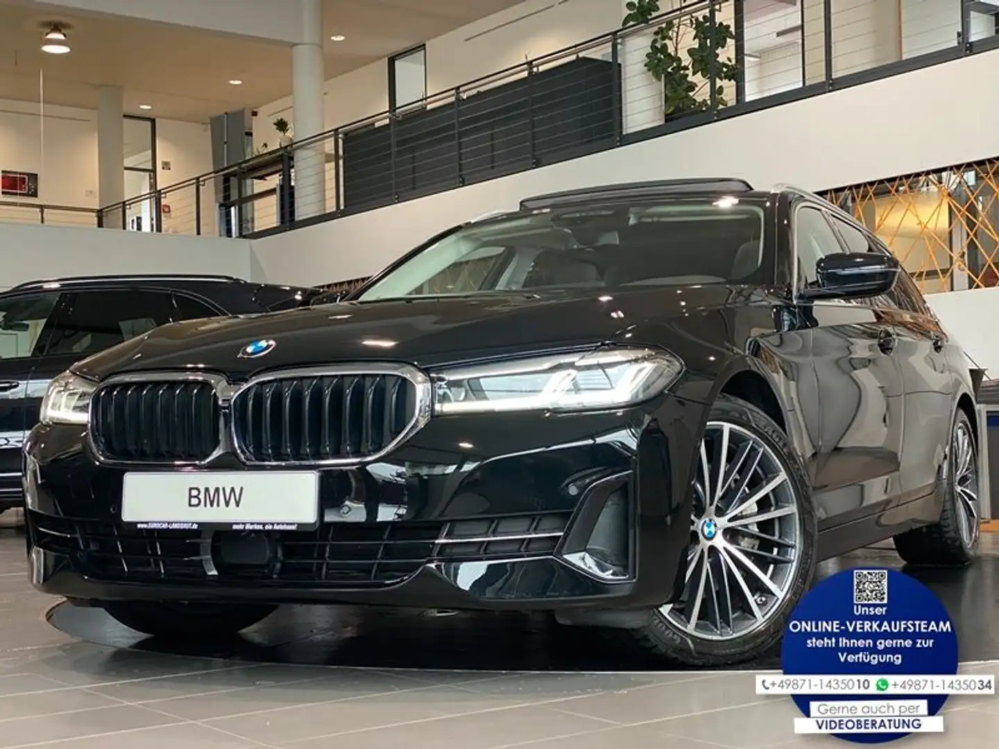 BMW 530 d xDrive CockpitProf Pano AmbienteB Kam. ACC Noir - 1