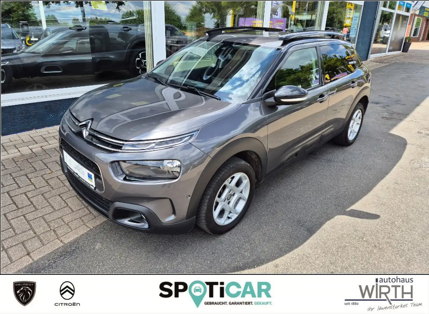 Citroen C4 Cactus Shine 130 Aut. NAVI+SITZHZG.+KAMERA+AHK Grey - 1