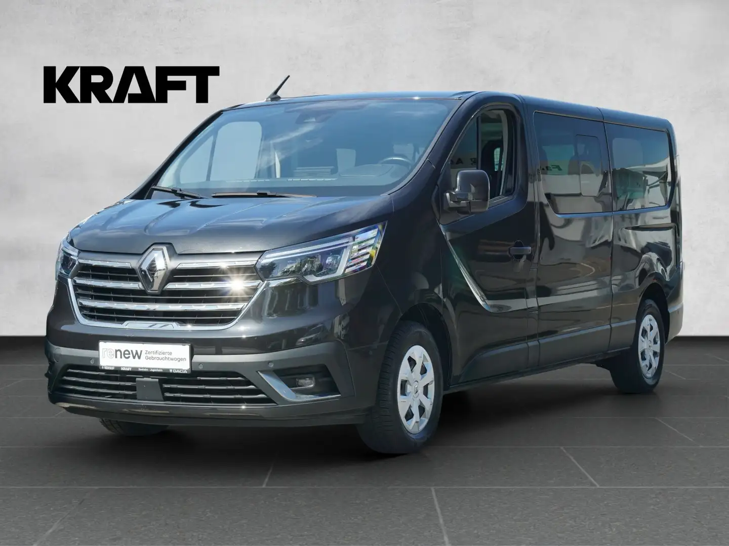 Renault Trafic 2,0 BLUE dCi 150 L2H1 3,0t 9-Sitzer, Navi Schwarz - 1