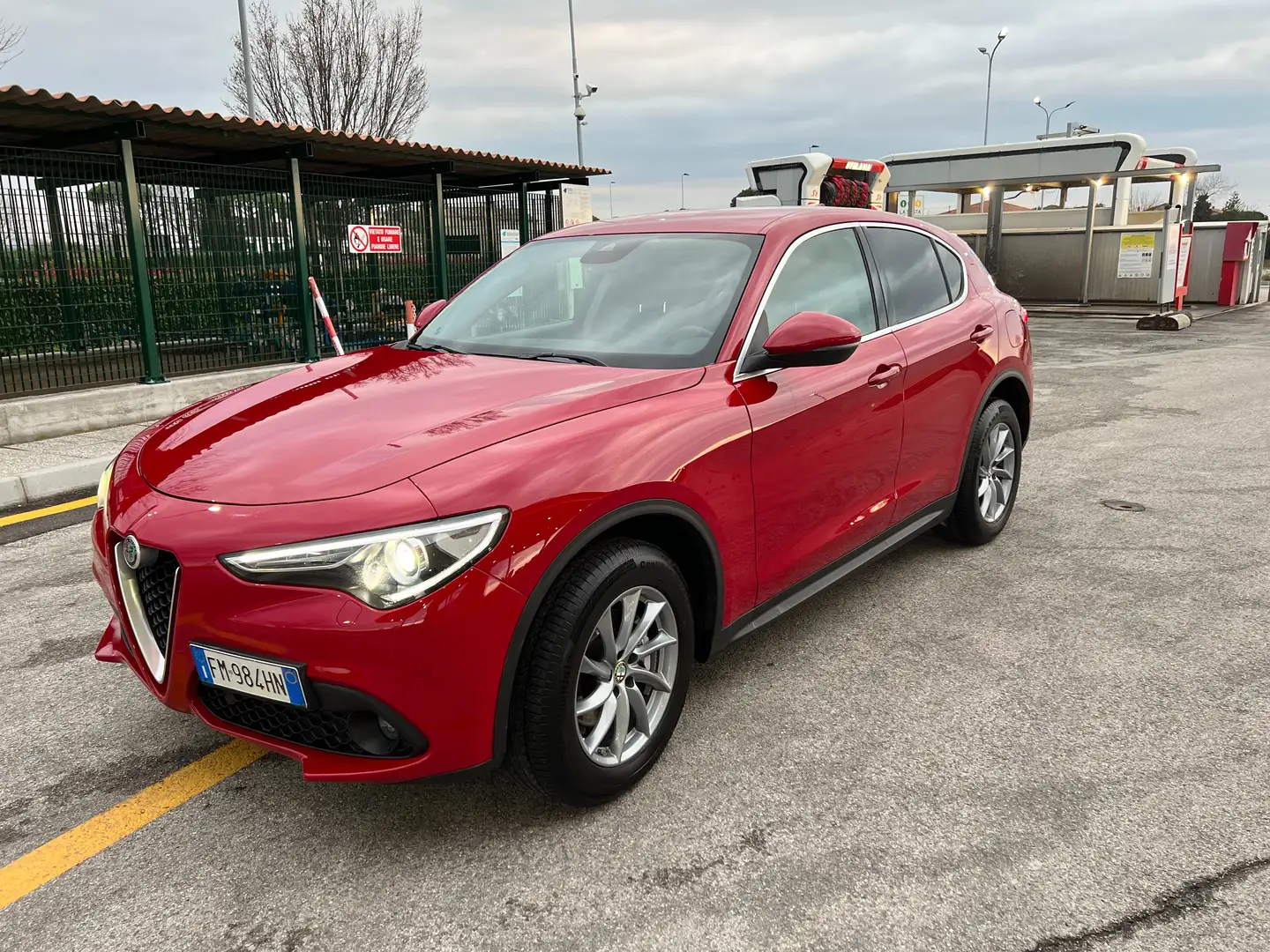 Alfa Romeo Stelvio 2.2 t Executive Q4 210cv PERFETTA  GANCIO TRAINO Rosso - 1