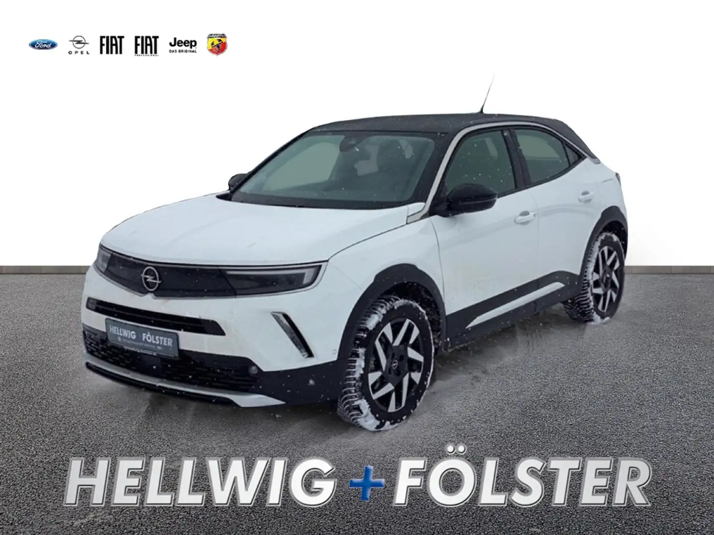 Opel Mokka-E Elegance Navi SHZ LenkradHZG Apple CarPlay Android Blanc - 1