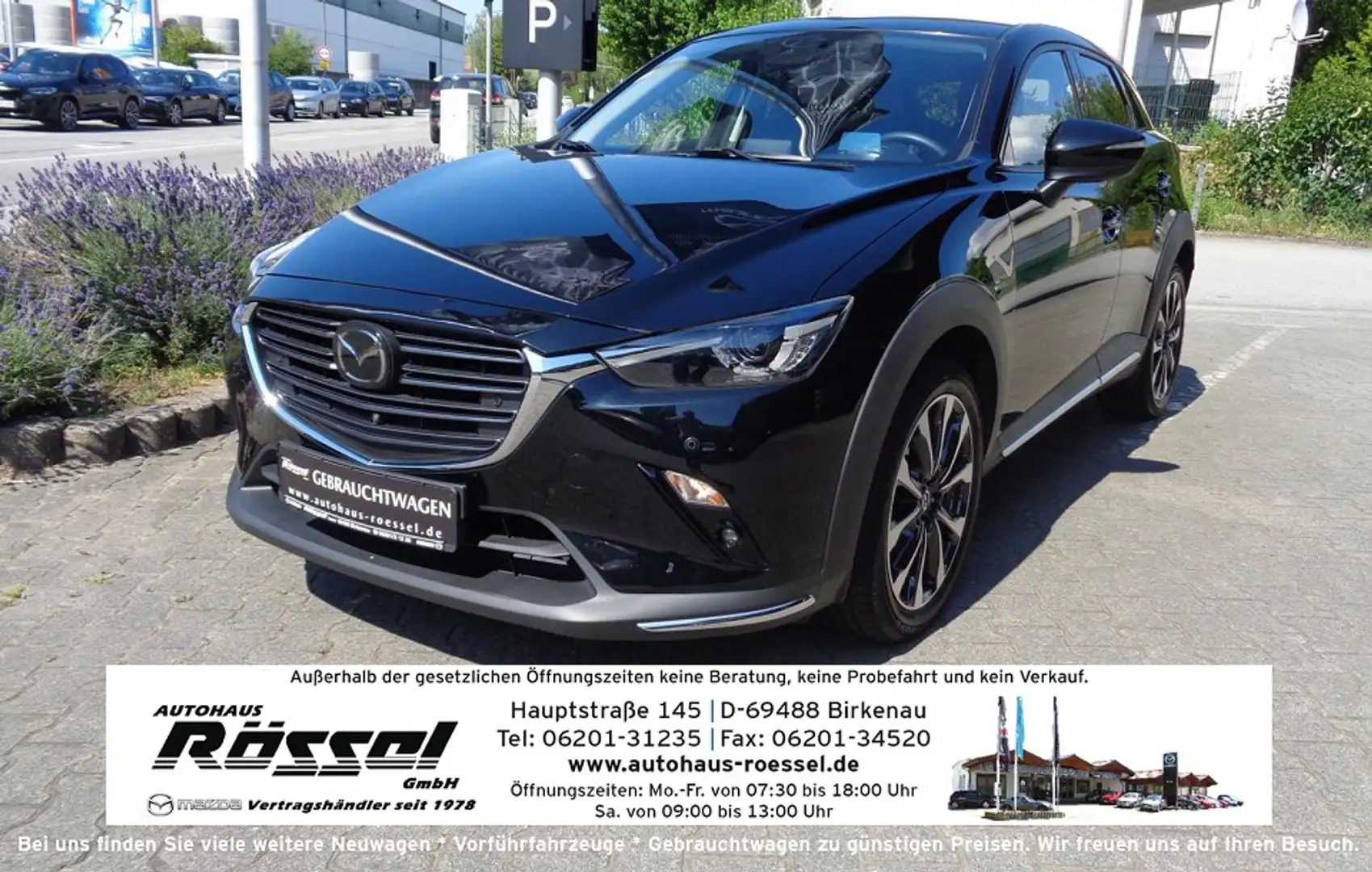 Mazda CX-3 SKYACTIV-G 2.0 SELECTION DUK-P TEC-P NAV Schwarz - 1