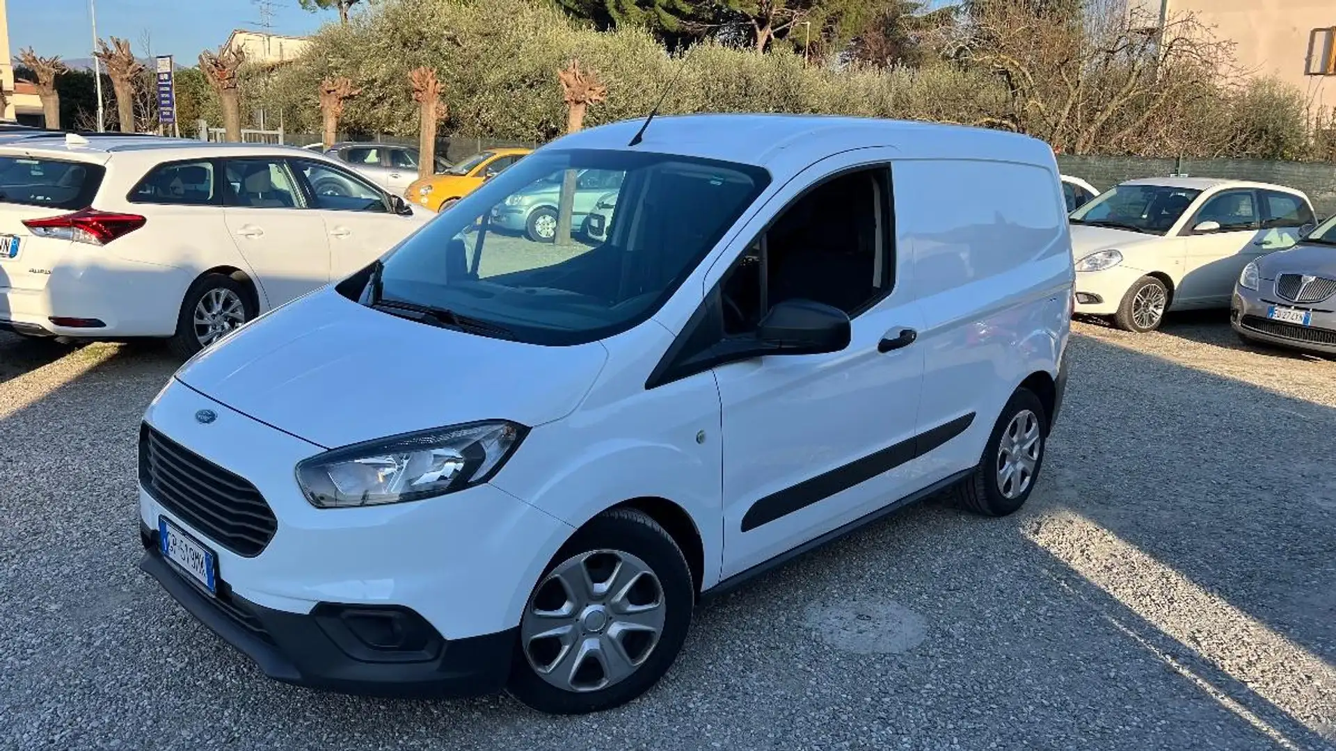 Ford Transit Courier 1.5 tdci 75cv S&S Trend my20 Weiß - 2
