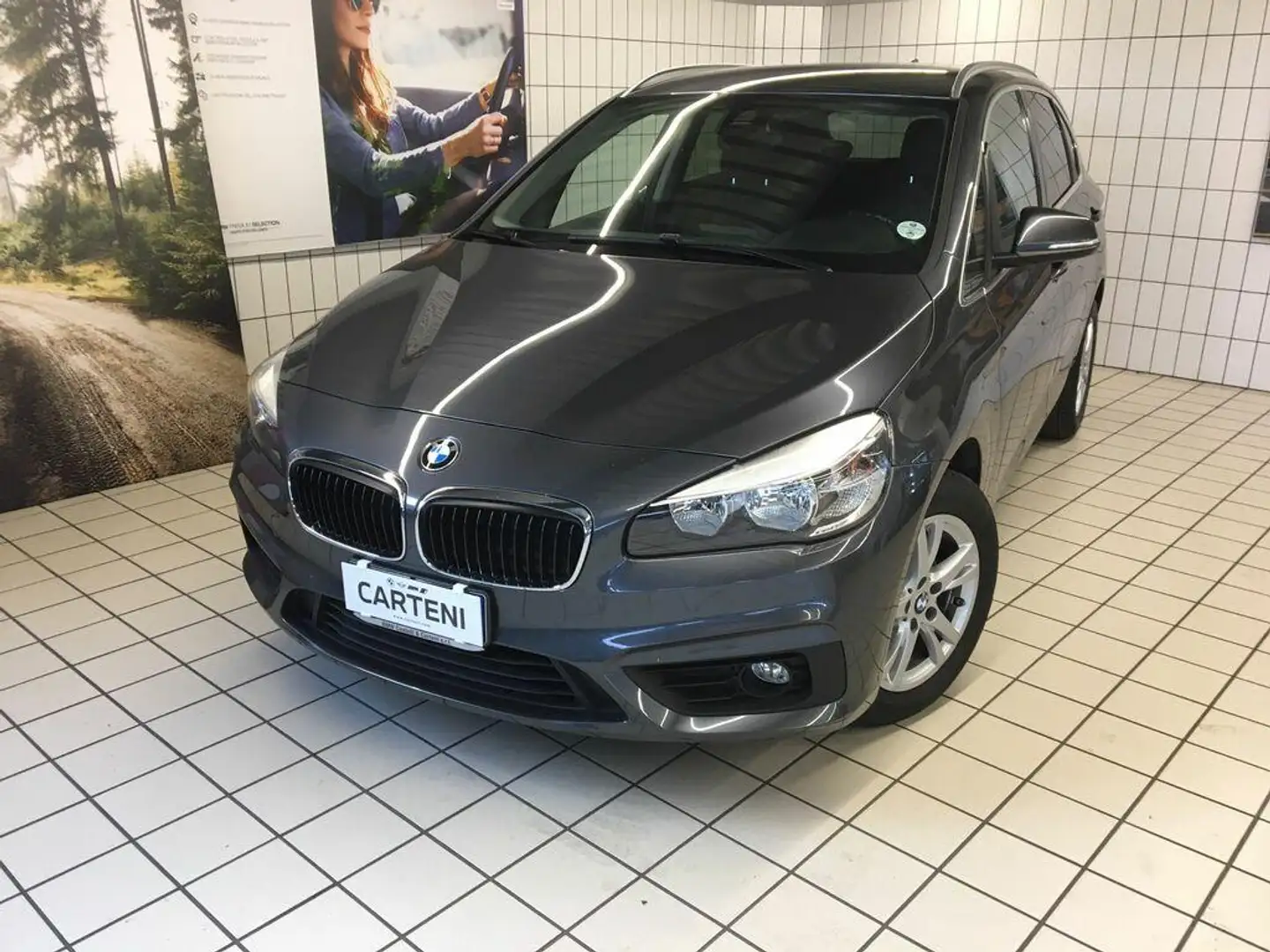 BMW 216 d Active Tourer Advantage my15 Grigio - 1