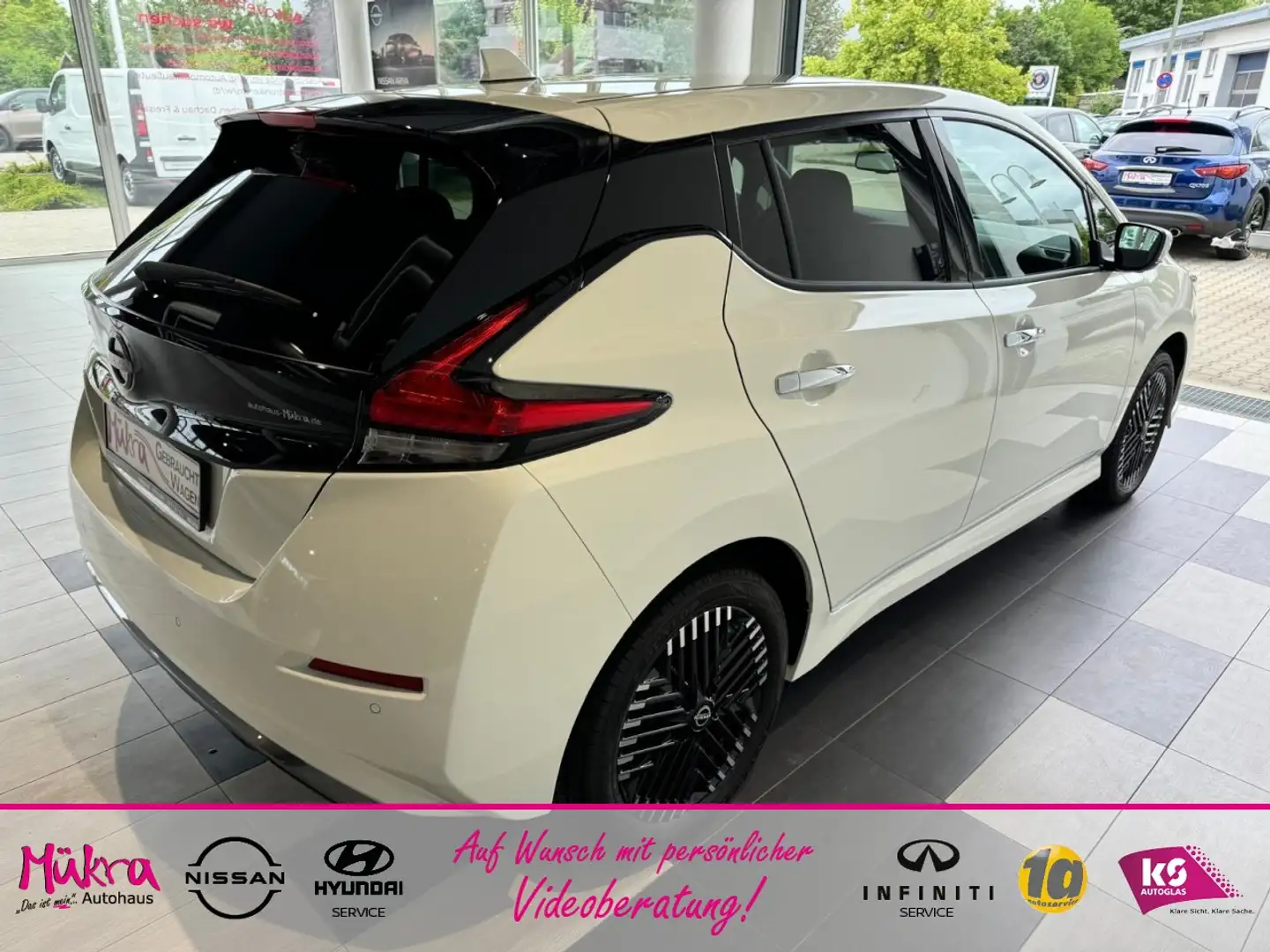 Nissan Leaf N-Connecta e+ 63kwh LED Winterpaket Klima Alb - 2