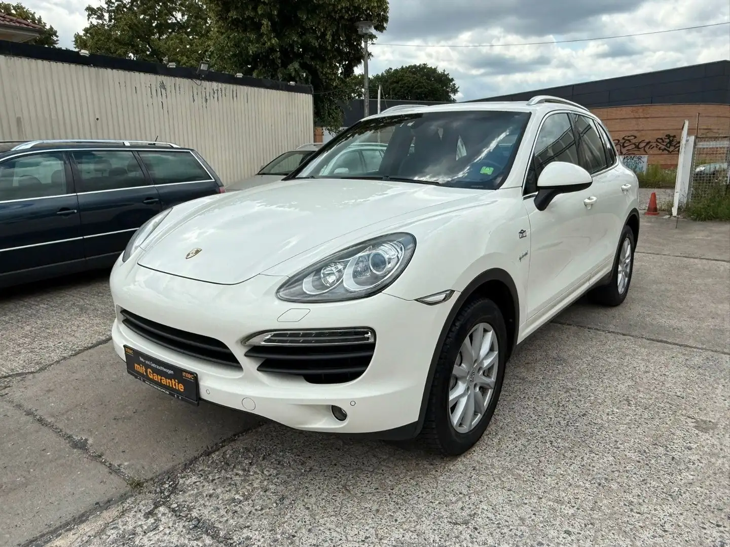 Porsche Cayenne S Hybrid Schiebedach*TOP*TUV NEU* Weiß - 1