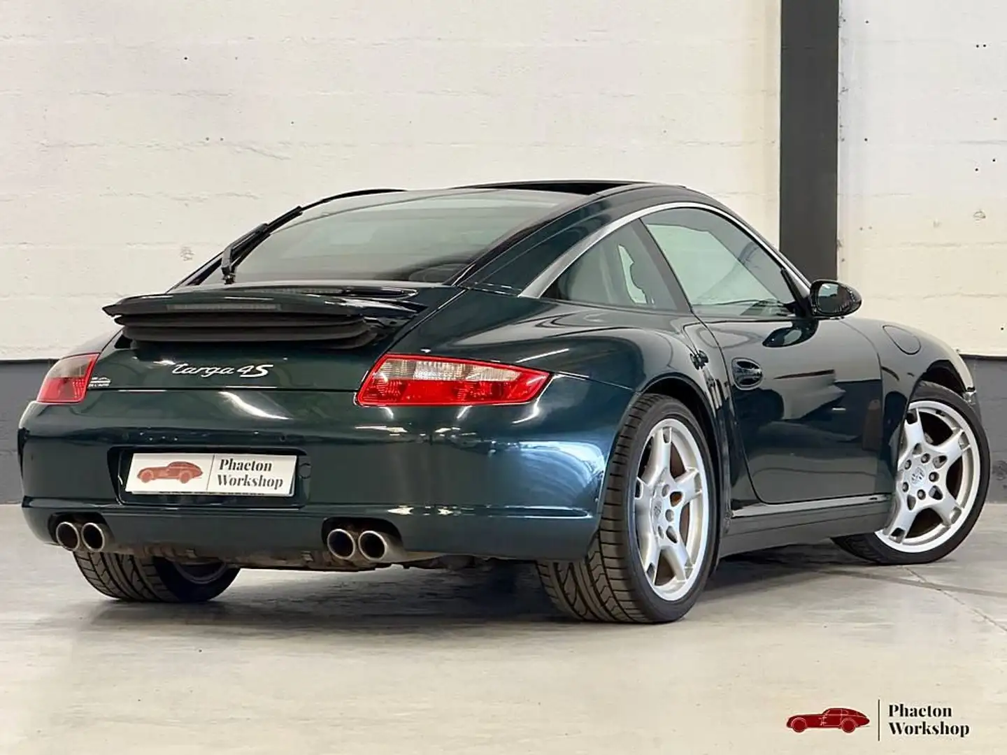 Porsche 911 3.8 Targa 4S 3824cm3 355cv Groen - 2