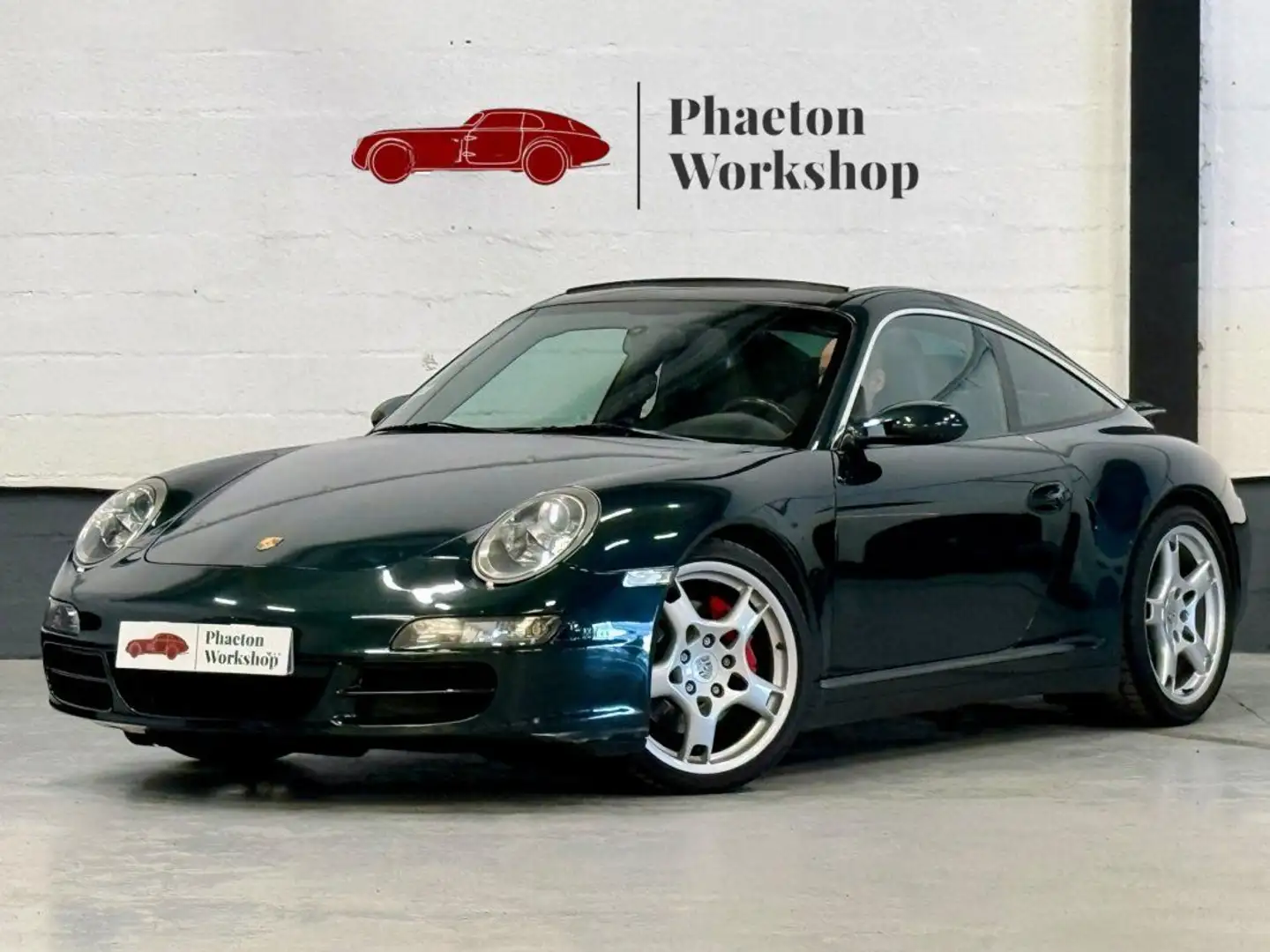 Porsche 911 3.8 Targa 4S 3824cm3 355cv Groen - 1