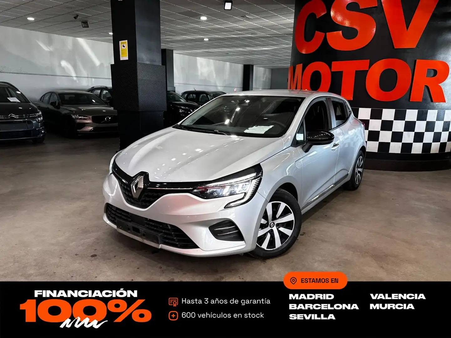 Renault Clio Intens E-Tech Híbrido 104 kW (140CV) Plateado - 1
