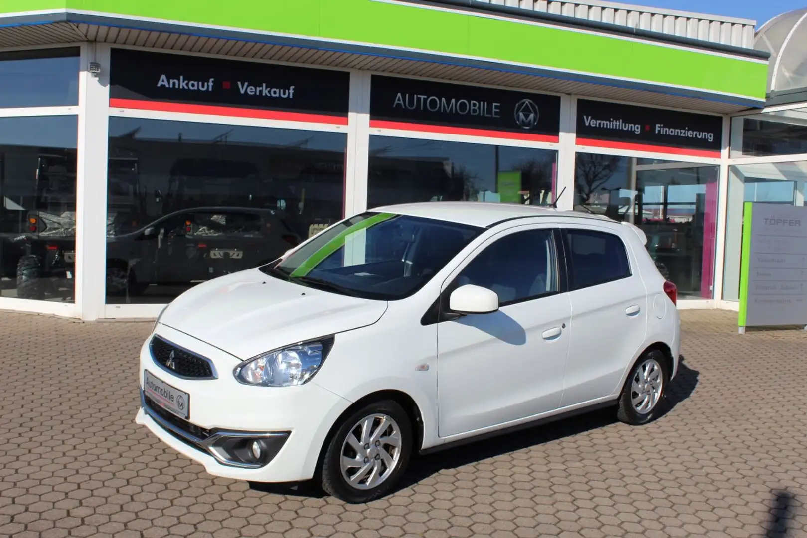 Mitsubishi Space Star Intro Edition+,KLIMA,SHZ,TÜV NEU. Weiß - 1