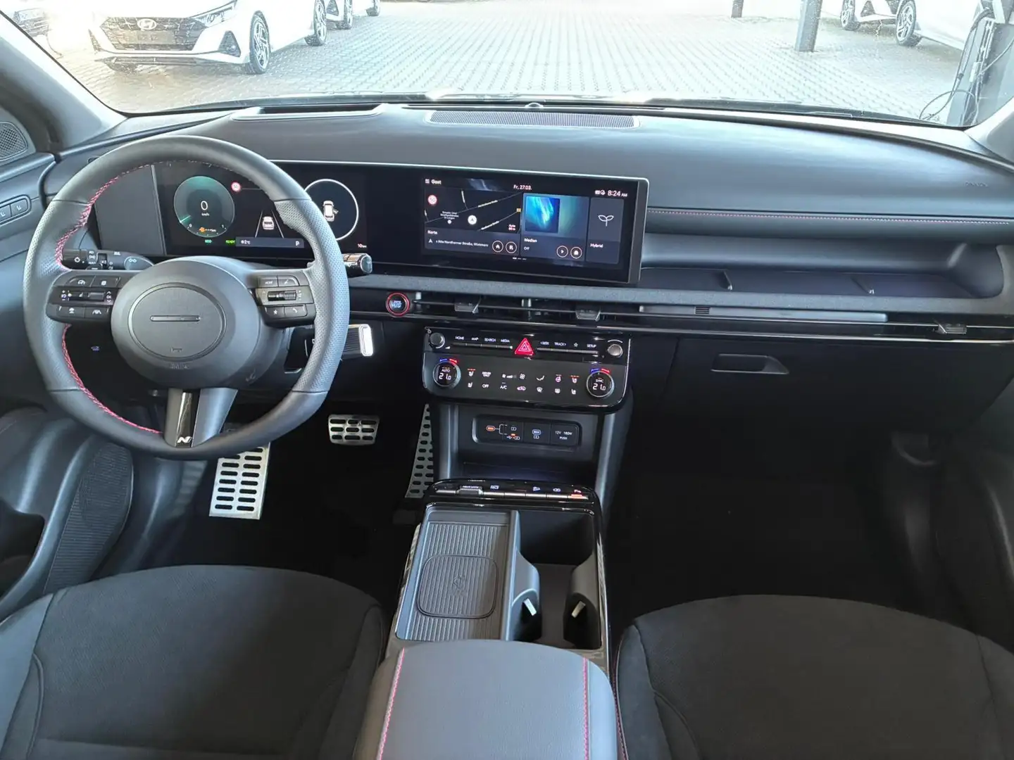 Hyundai TUCSON HEV 2WD N-Line Pano / MY27 Panoramadach Head-Up... Schwarz - 2