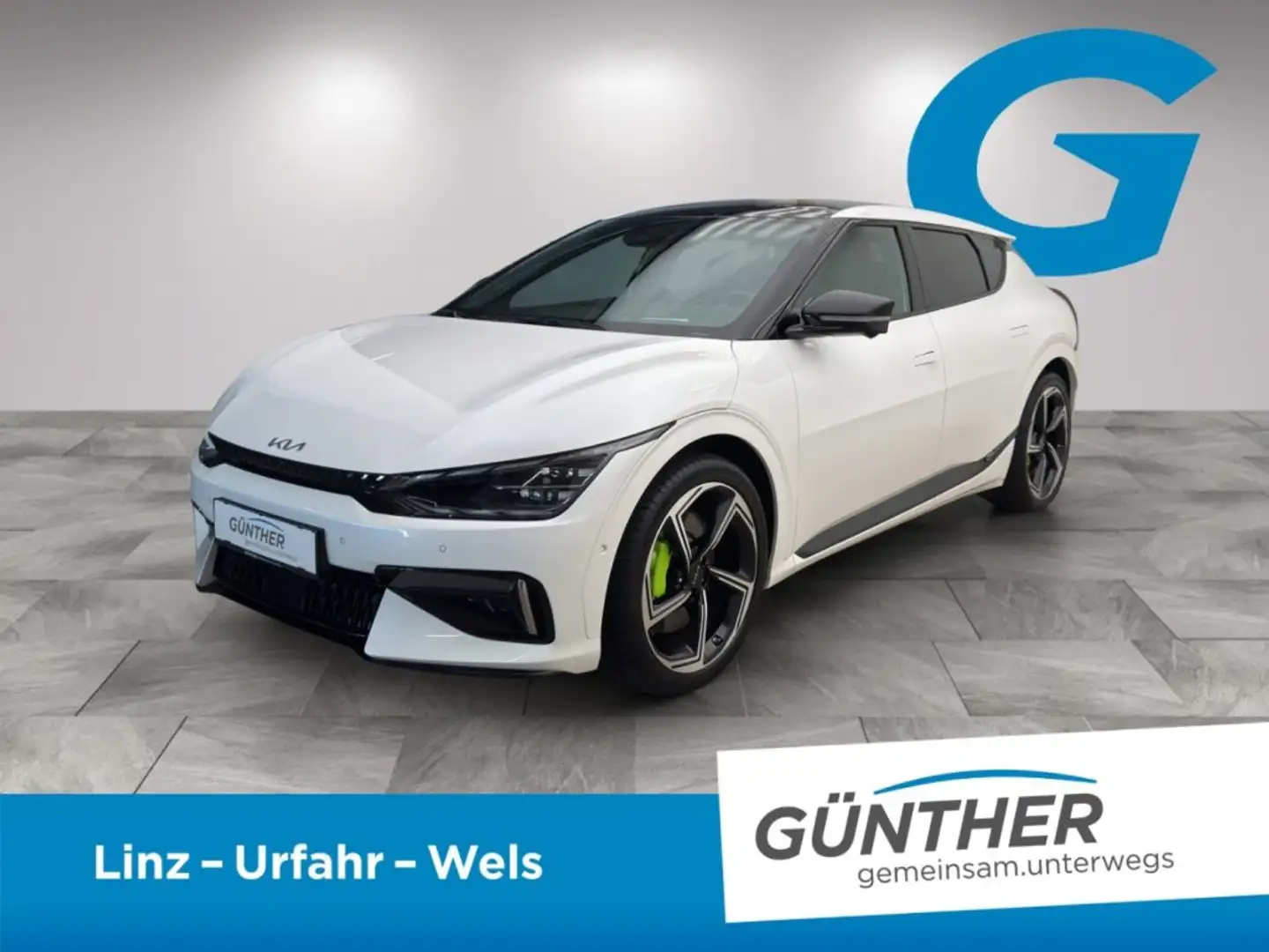 Kia EV6 GT 77,4 kWh AWD 585 Weiß - 1