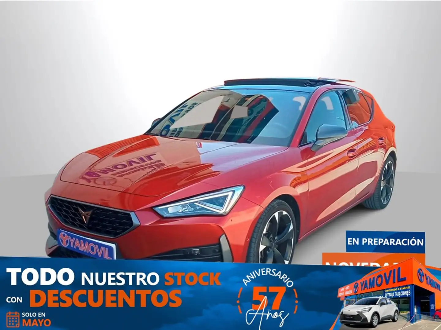 CUPRA Leon 1.5 ETSI DSG 110Kw Rojo - 1
