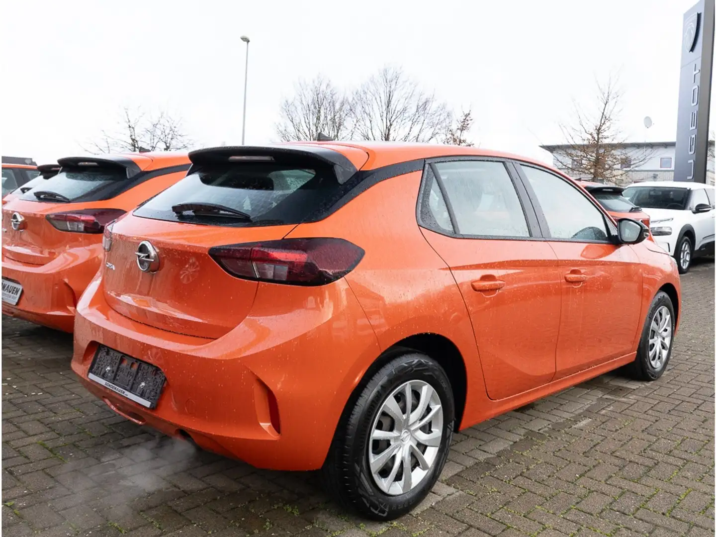 Opel Corsa F Edition ++BT+ZV+eFH+KLIMA+TC+BC+ISOFIX++ Naranja - 2