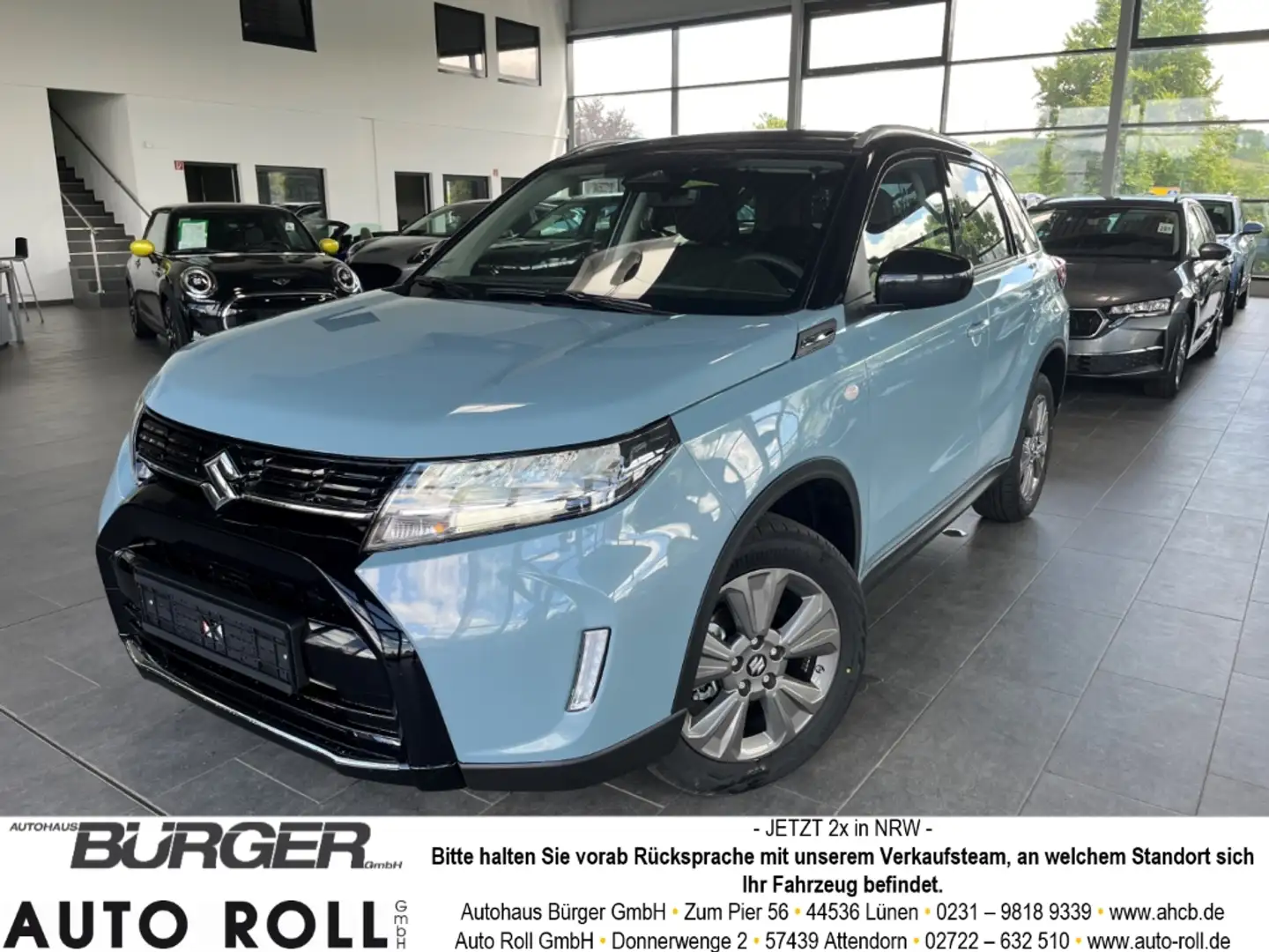 Suzuki Vitara 1.4 Comfort Navi LED Kamera ACC SitzHZG Keyless Kl Blau - 1