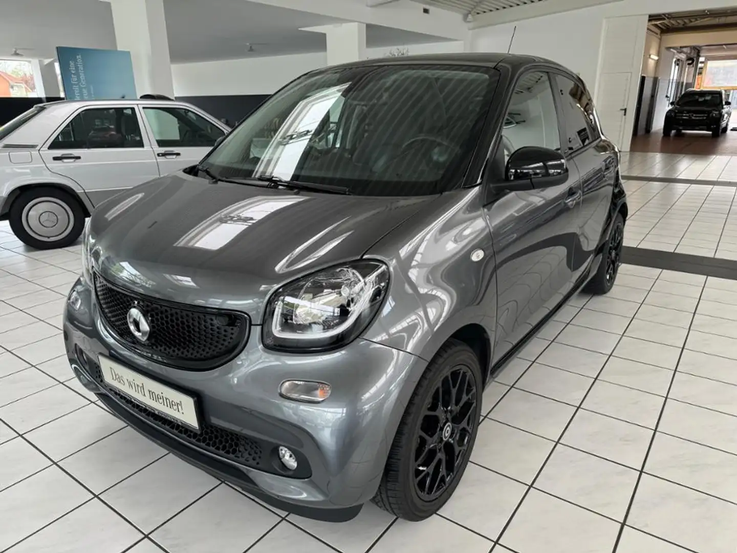 smart forFour smart  66 kW turbo twinamic LM Leder AUT Grau - 1
