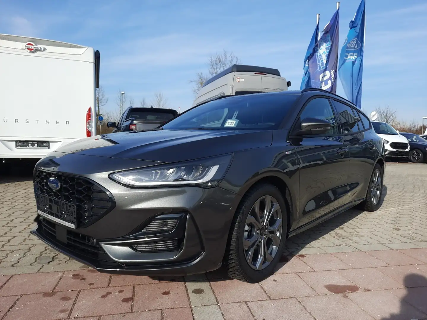 Ford Focus Turnier 1.5l EcoBlue ST-Line X Sitzheizung Šedá - 2