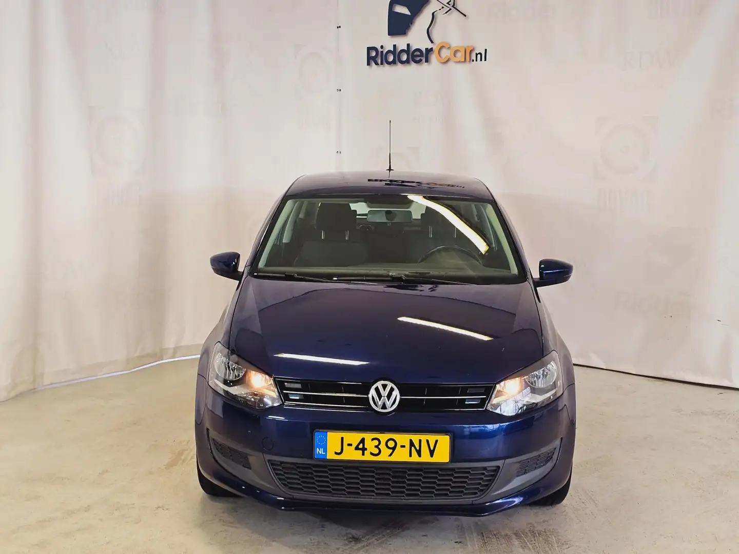 Volkswagen Polo 1.4 Comfortline|AUTOMAAT|1E EIG|AIRCO|VELGEN|PARK Blauw - 2