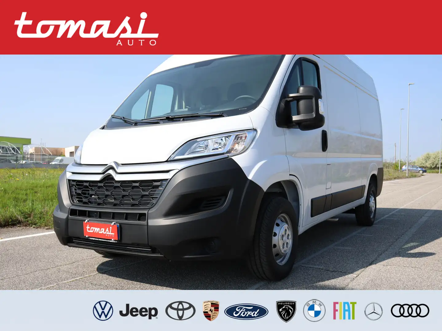 Citroen Jumper 33 BlueHDi 140 S&S PM-TM Furgone Bianco - 1