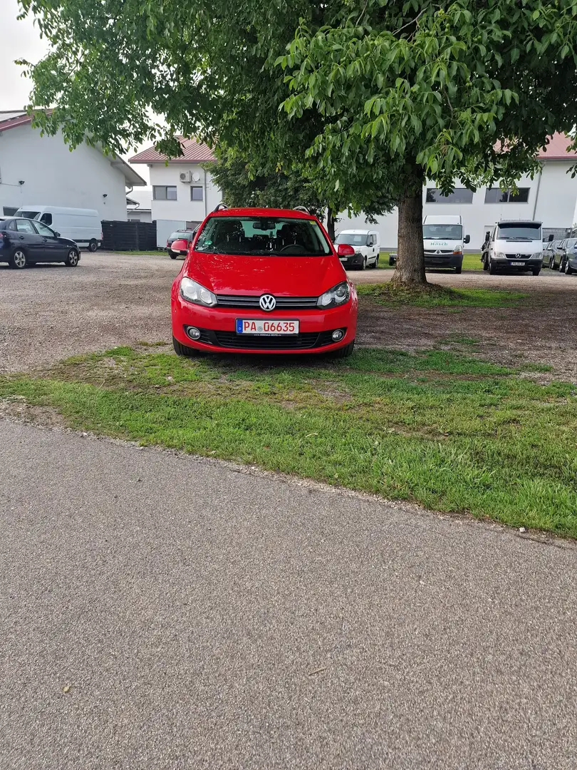 Volkswagen Golf Variant Comfortline Rot - 1