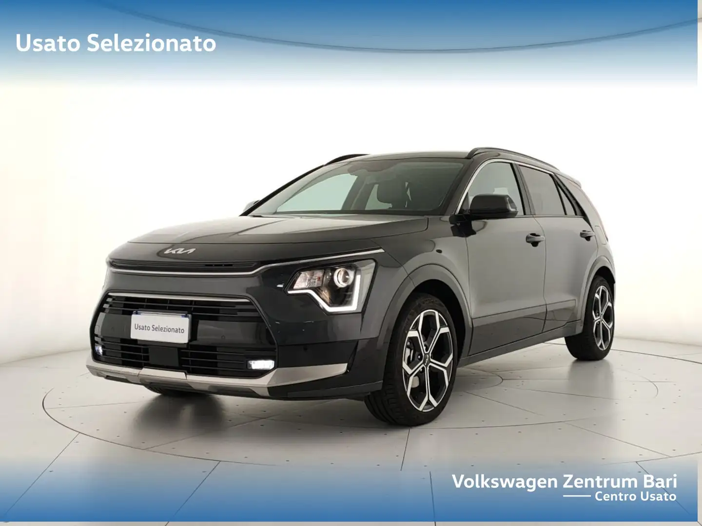 Kia Niro 1.6 gdi hev style dct6 Grijs - 1