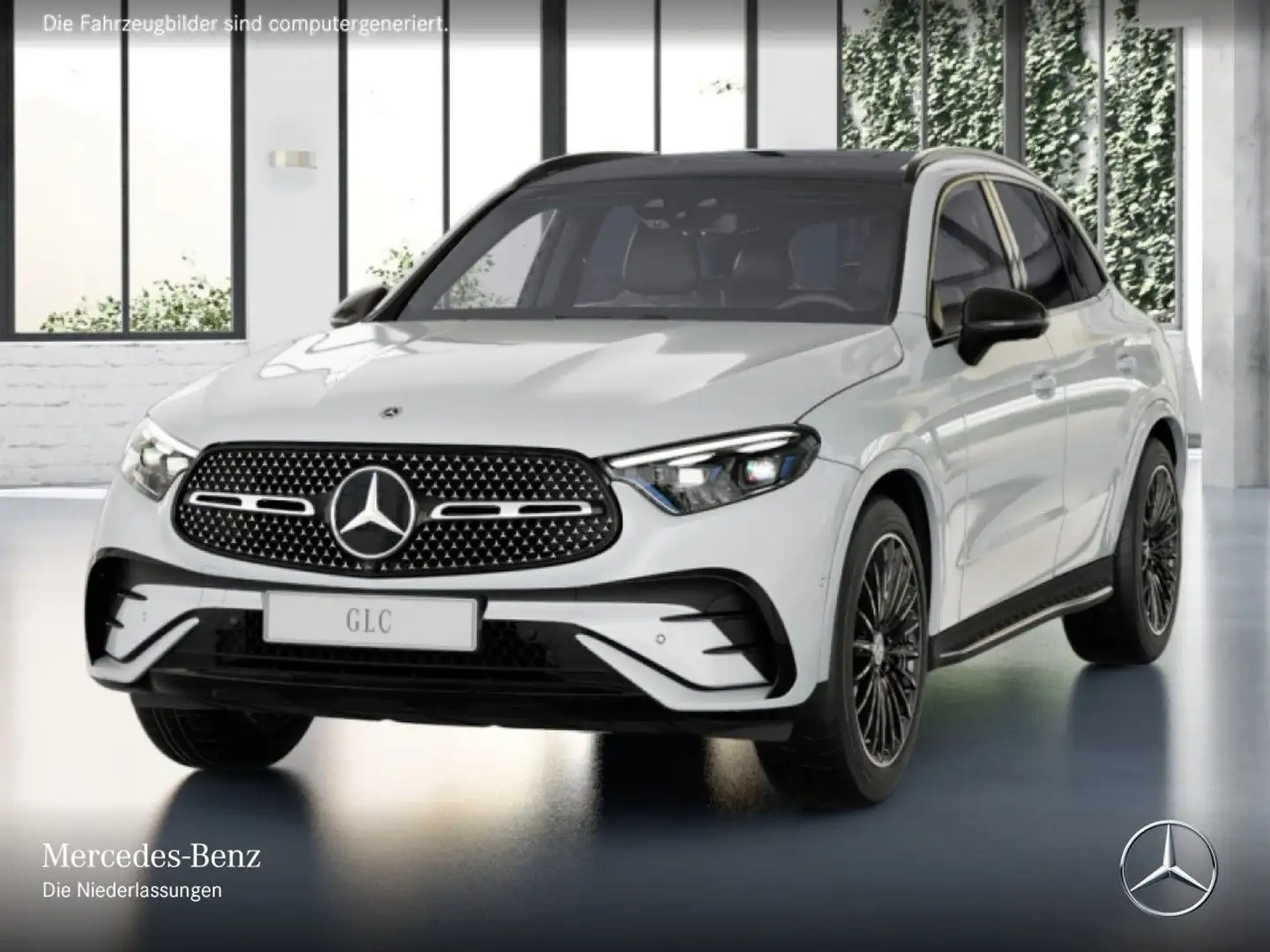 Mercedes-Benz GLC 450 d 4M AMG+NIGHT+PANO+360+AHK+BURMESTER+9G Biały - 2
