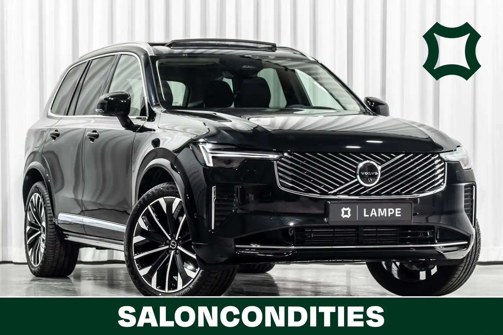 Volvo XC90 T8 AWD Hybrid Plus Bright Pano Keyless H/K HUD ACC Schwarz - 1
