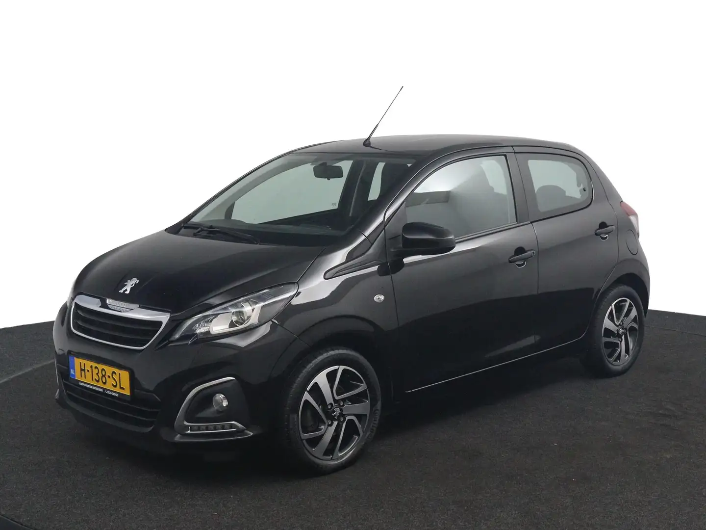 Peugeot 108 1.0 e-VTi Blue Lease Executive Allure Stoere Auto! Zwart - 1