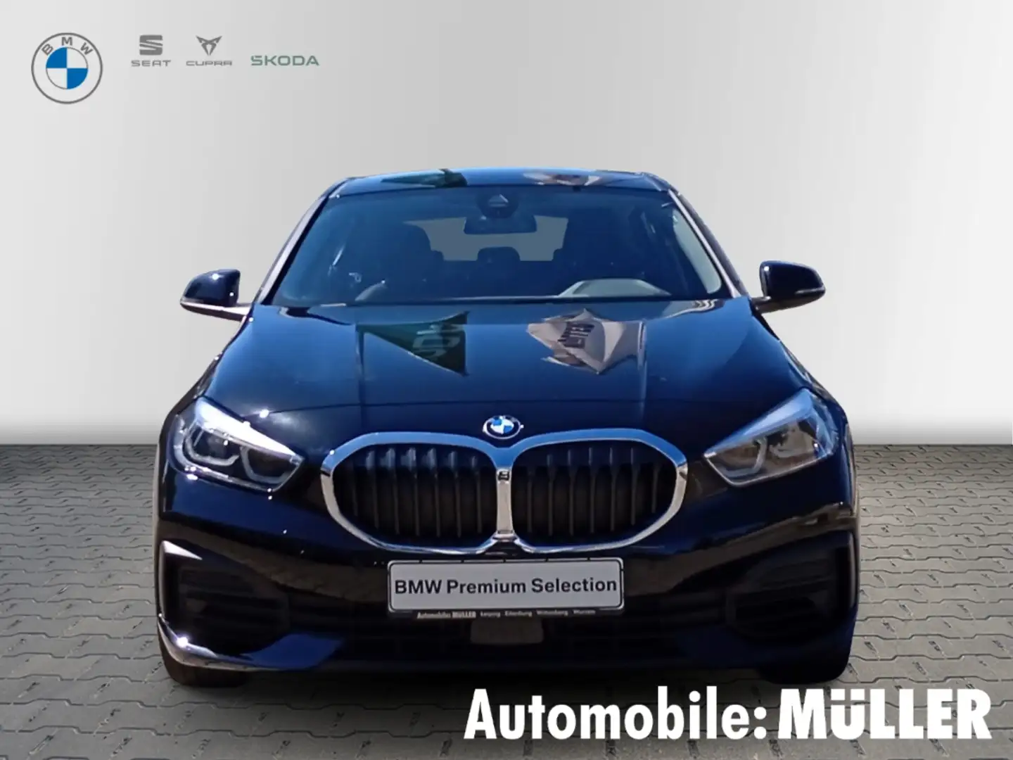 BMW 120 i Advantage+NAVI+KEYLESS+KLIMA+EL. HECKKLAPPE Schwarz - 2