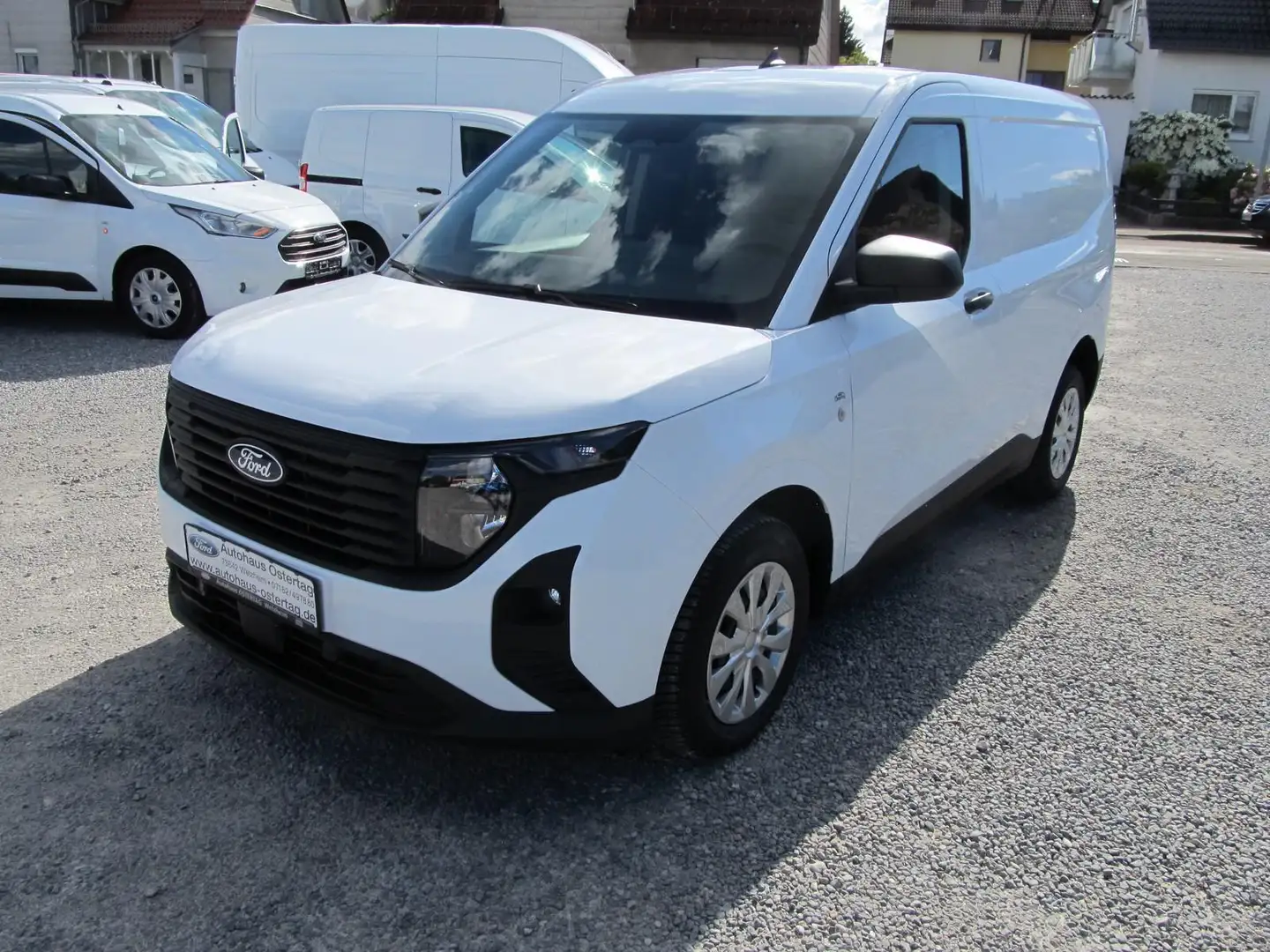 Ford Transit Courier Kasten Trend, Parksensoren v+h, Rückf.Kamera, Wint Білий - 1