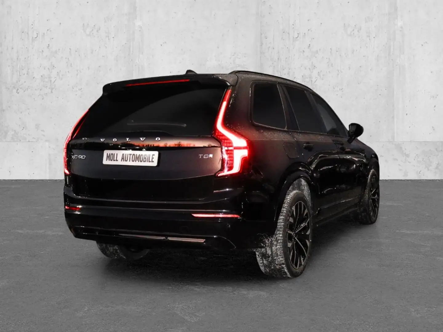 Volvo XC90 Plus Dark Recharge Plug-In Hybrid AWD 7-Sitzer Sta Schwarz - 2