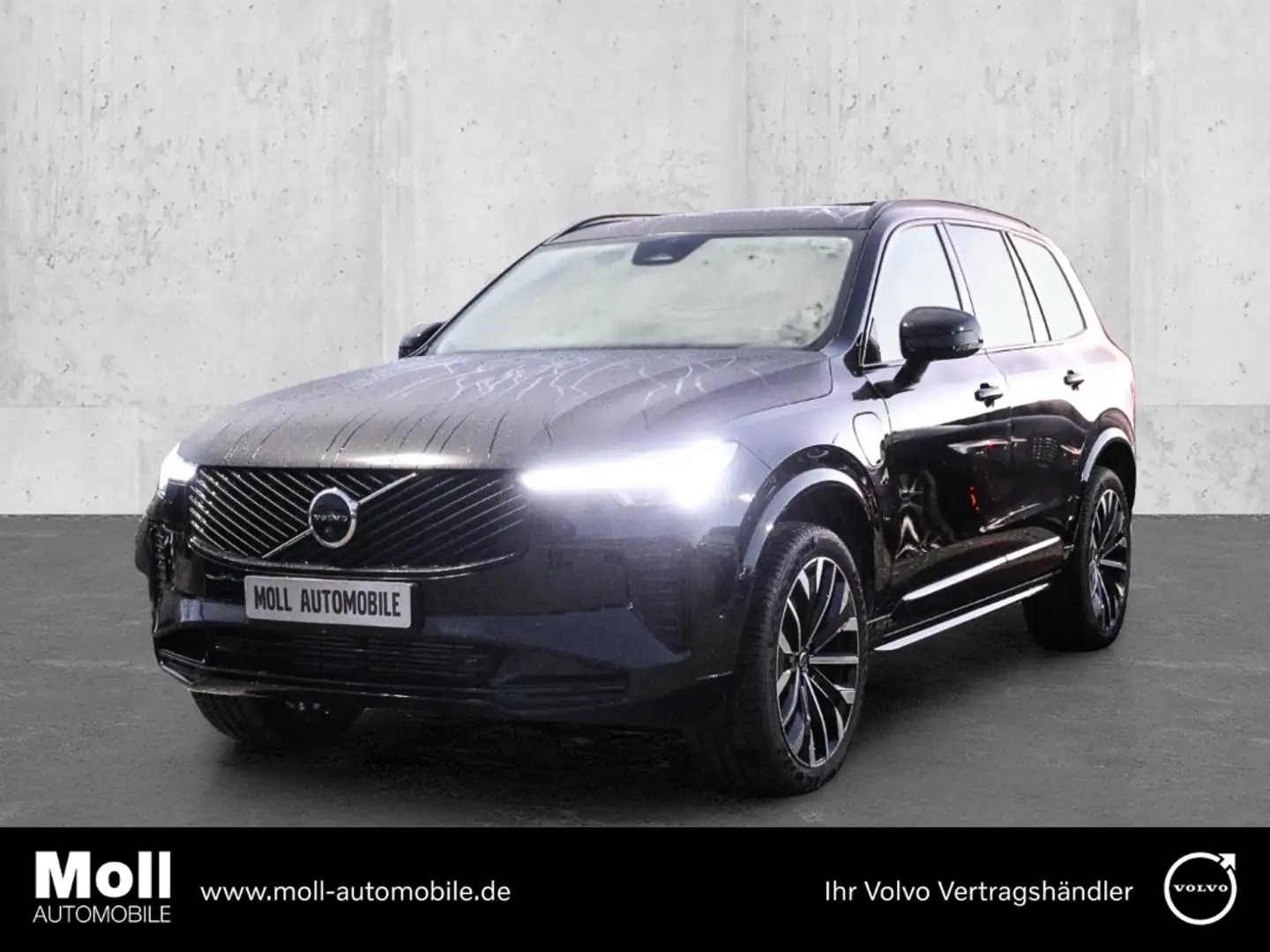 Volvo XC90 Plus Dark Recharge Plug-In Hybrid AWD 7-Sitzer Sta Schwarz - 1