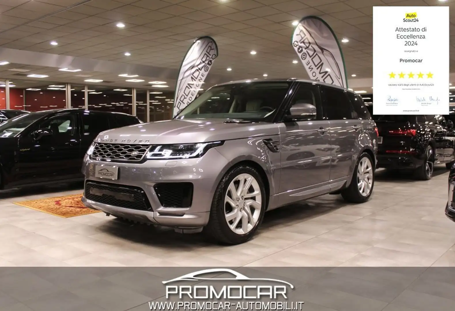Land Rover Range Rover Sport 3.0D l6 MHEV 249 CV HSE DYNAMIC *SERVICE LAND*UNIP Grigio - 1