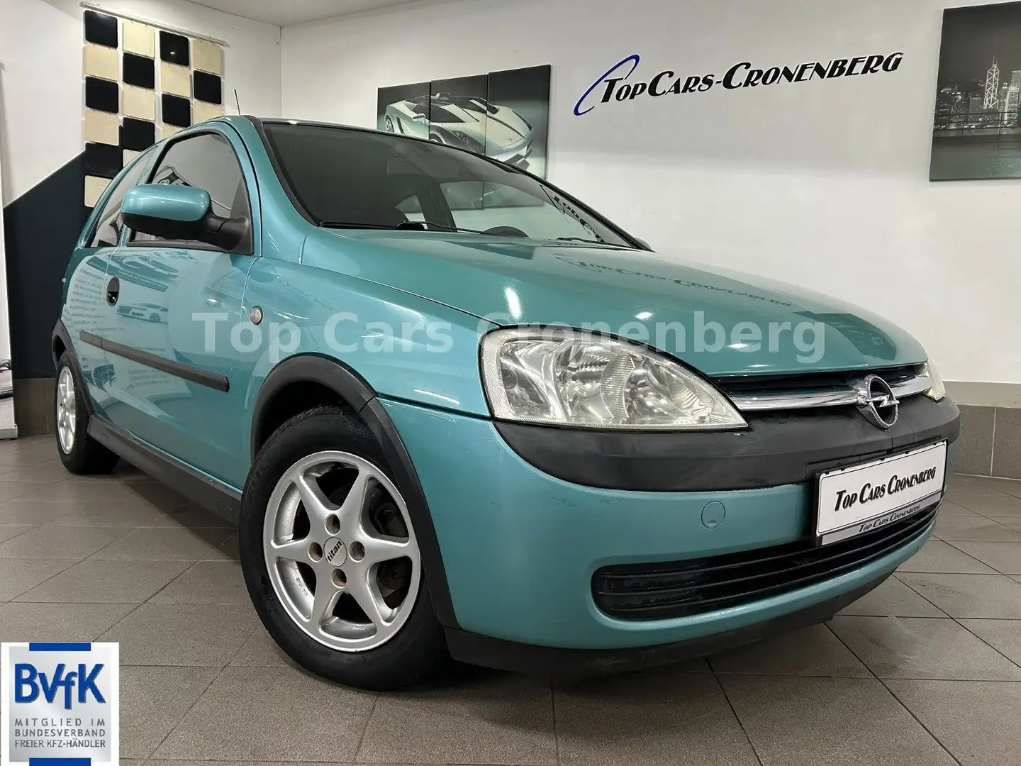Opel Corsa 1.2*TÜV/AU 08/2027*Klima*Alus*EURO4* Verde - 1