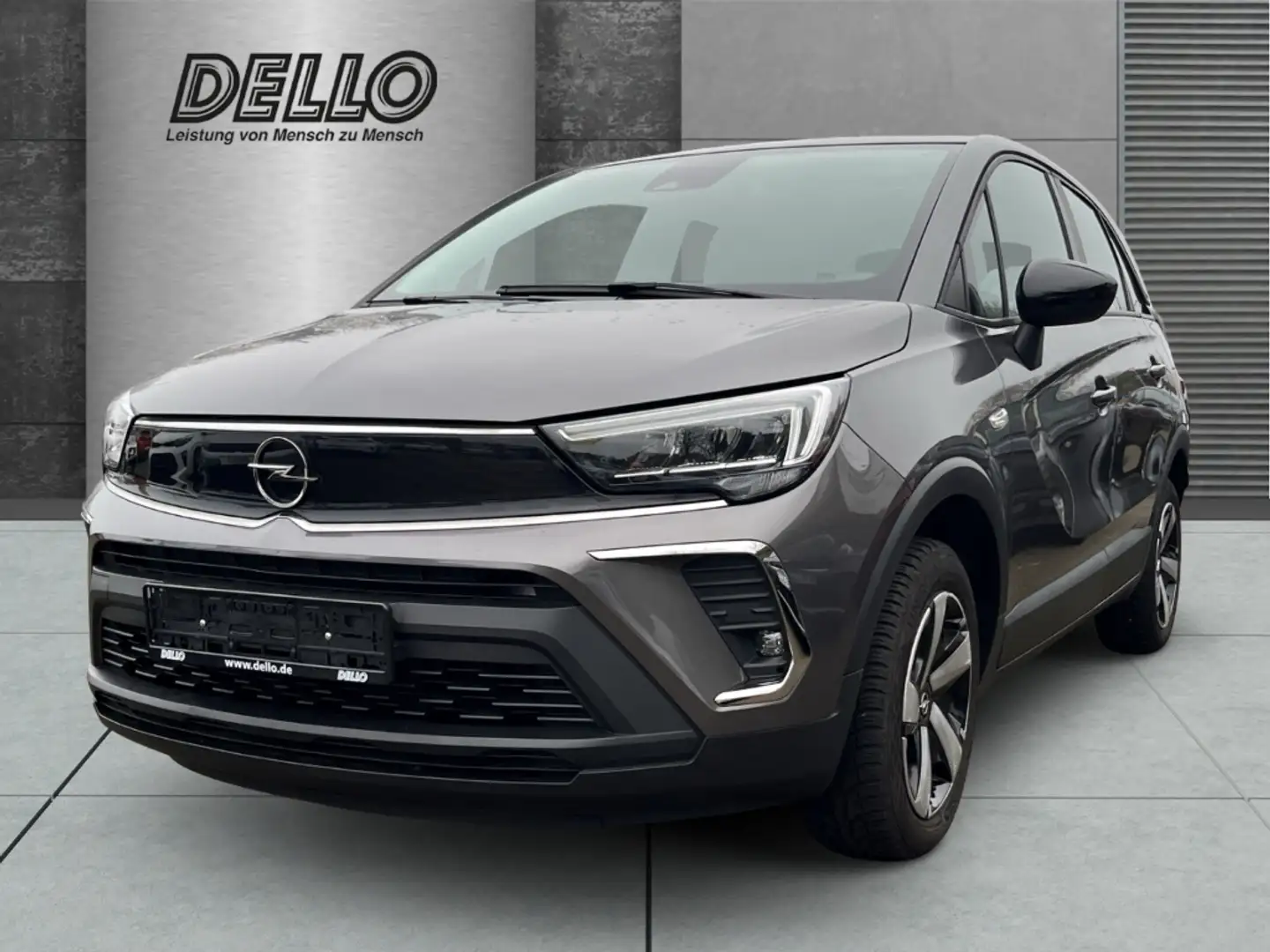 Opel Crossland Edition 1.2 AT Navi Sihz beheizbFrontsch LED Apple Grijs - 1