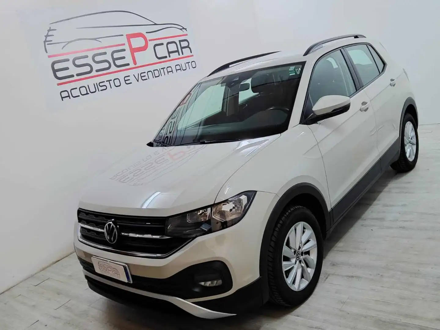 Volkswagen T-Cross 1.0 TSI Sport 75.000KM Bianco - 1