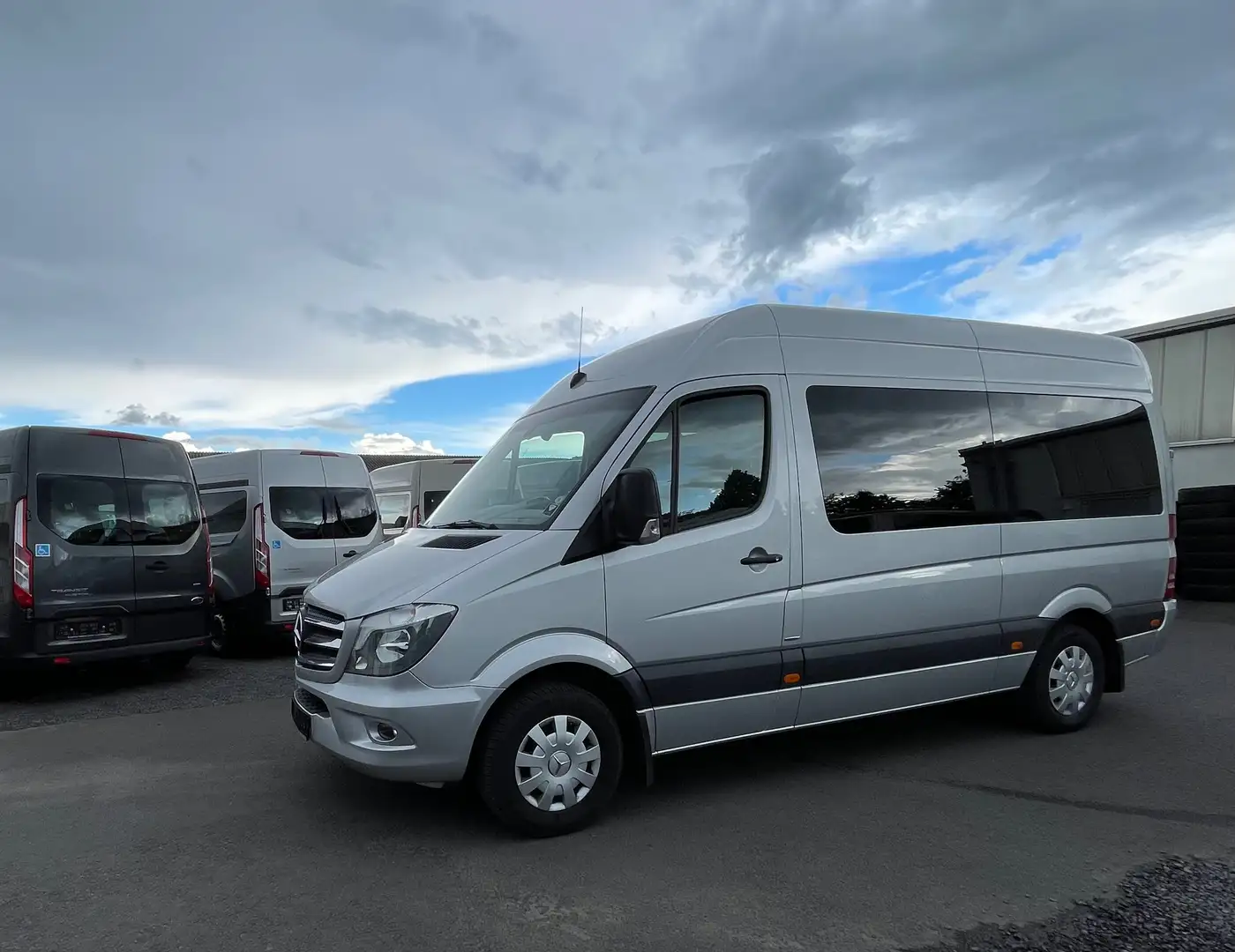 Mercedes-Benz Sprinter L2 H2 Behindertengerecht Passivfahrer Argent - 2