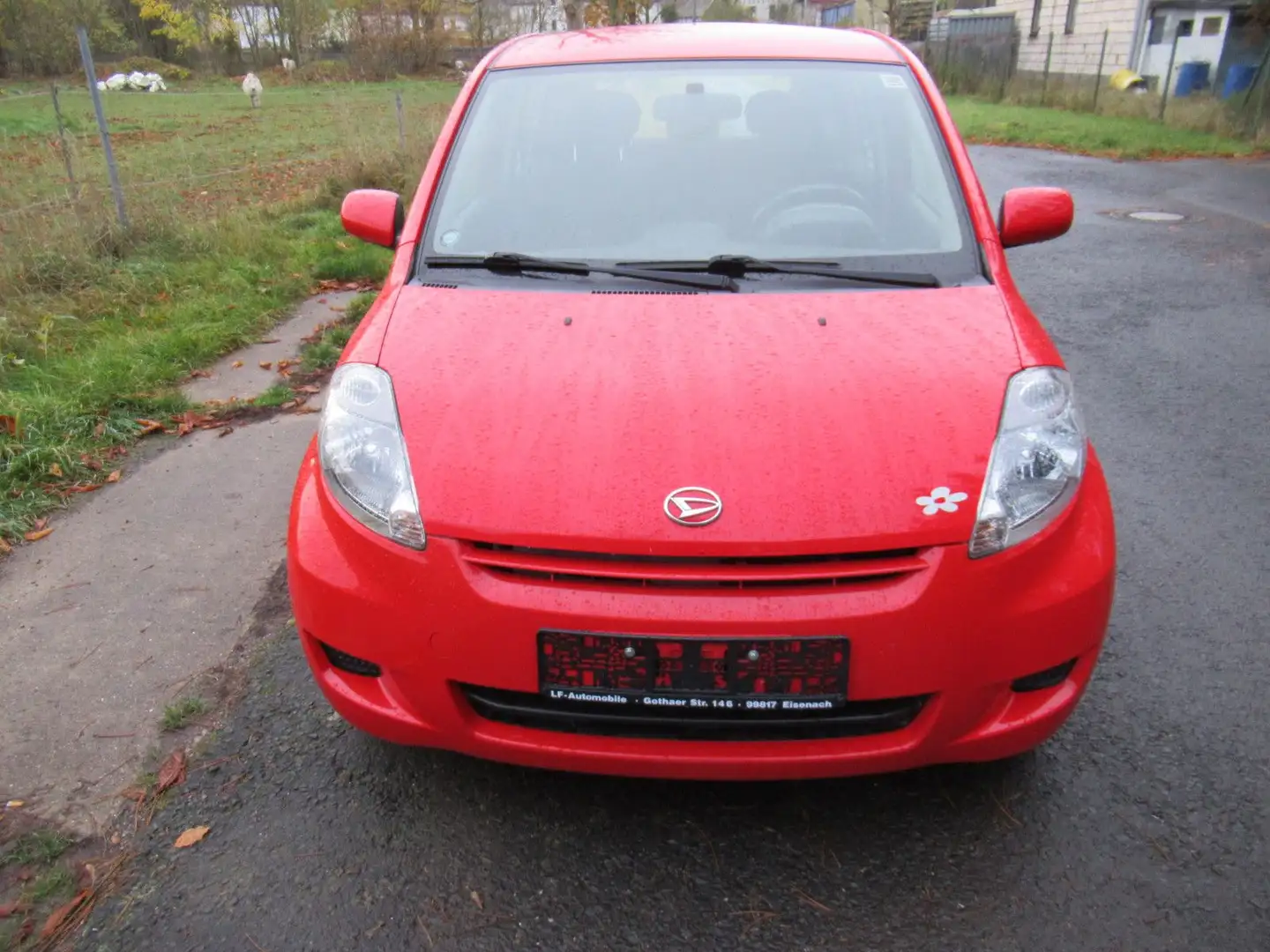 Daihatsu Sirion 1.3 4WD Automatik 1.Hand/Klima/LM/ZV Rot - 2
